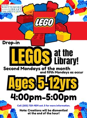 LEGO club (Ages 5-12 LEGO club (Ages 5-12